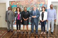 A Presidente do Conselho Constitucional mantém Encontro com Chefe da Missão da Observação Eleitoral da União Europeia. A Presidente do Conselho Constitucional mantém Encontro com Chefe da Missão da Observação Eleitoral da União Europeia.
