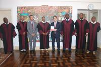 Embaixador da França visita o Conselho Constitucional Embaixador da França visita o Conselho Constitucional
