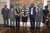 Sua Excelência, John Dramani Mahama, Antigo Presidente da República do Ghana, visita o Conselho Constitucional. Sua Excelência, John Dramani Mahama, Antigo Presidente da República do Ghana, visita o Conselho Constitucional.